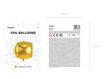 Picture of FOIL BALLOON CUBIC GOLD